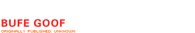 Bufe Goof