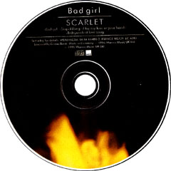 Bad Girl CD2 by Scarlet, disc Bad Girl CD2 by Scarlet, disc