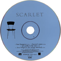 Love Hangover CD2 by Scarlet, disc Love Hangover CD2 by Scarlet, disc