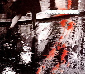 Piccadilly In The Rain by Scarlet, front cover Piccadilly In The Rain by Scarlet, front cover